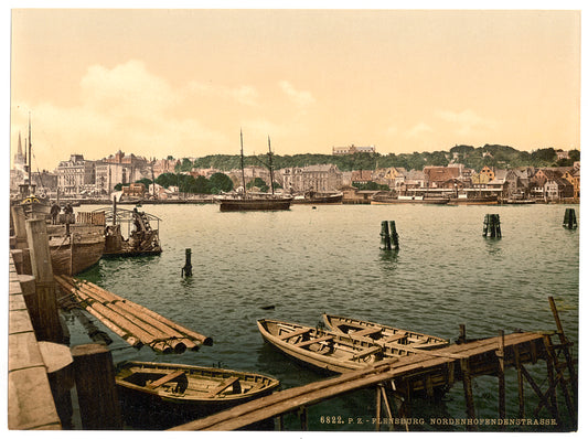 A picture of Nordenhofendenstrasse, Flensburg, Schleswig-Holstein, Germany