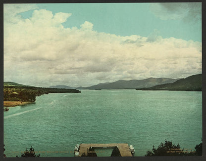 A picture of North from Fort William Henry Hotel, Lake George, N.Y.