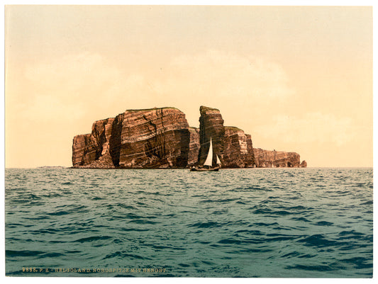 A picture of North Point and Hengst, Helgoland, Germany