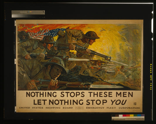 A picture of Nothing stops these men, let nothing stop you