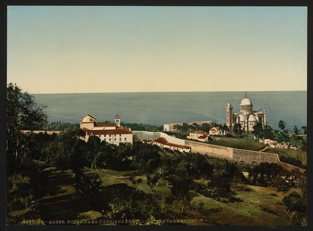 A picture of Notre Dame d' Afrique and Carmelite convent, Algiers, Algeria