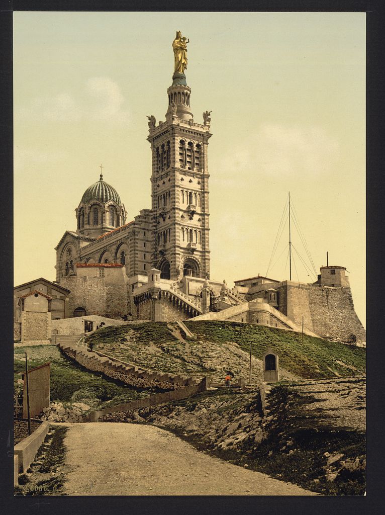 A picture of Notre Dame de la Garde II, Marseilles, France