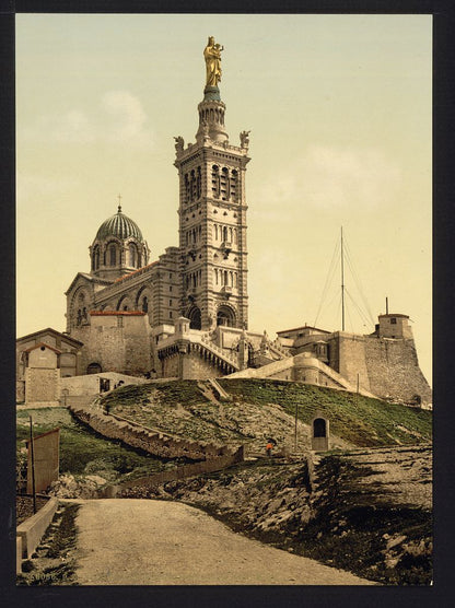 A picture of Notre Dame de la Garde II, Marseilles, France