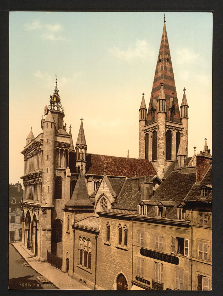 A picture of Notre Dame, Dijon, France