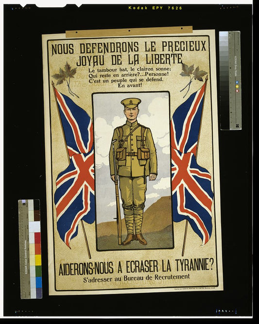 A picture of Nous defendrons le precieux joyau de la liberte ... aiderons nous a ecraser la tyrannie?
