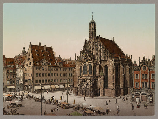 A picture of Nürnberg. Marktplatz