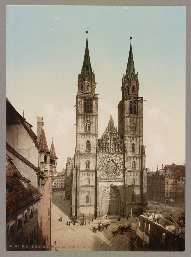 A picture of Nürnberg. St. Lorenzkirche