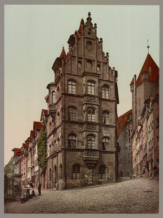 A picture of Nürnberg. Toplerhaus