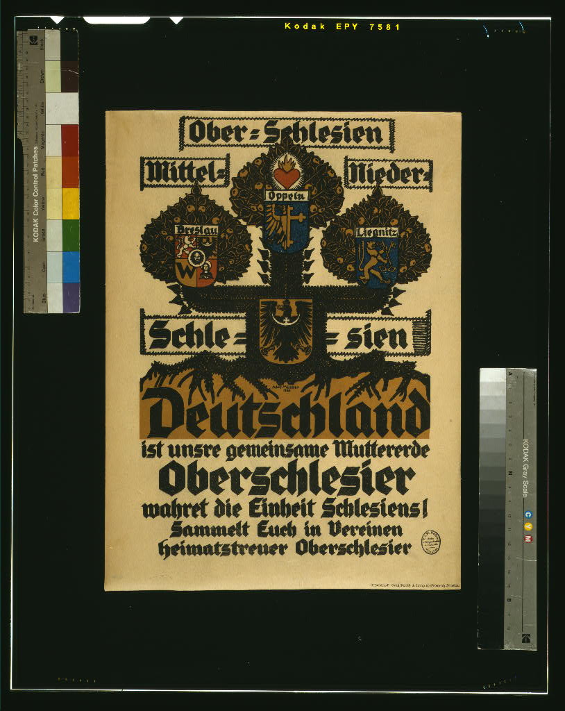 A picture of Ober-Schlesien, Mittel-Schlesien, Nieder-Schlesien, Deutschland ist unsere gemeinsame Muttererde ...