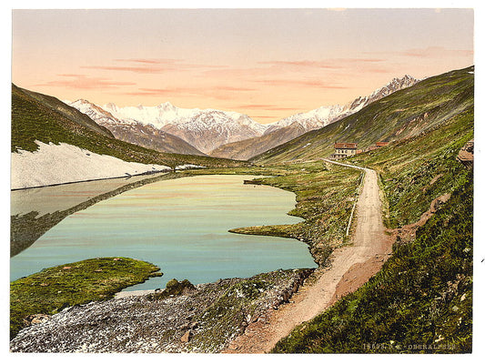 A picture of Oberalpsee, Lake Lucerne, Switzerland