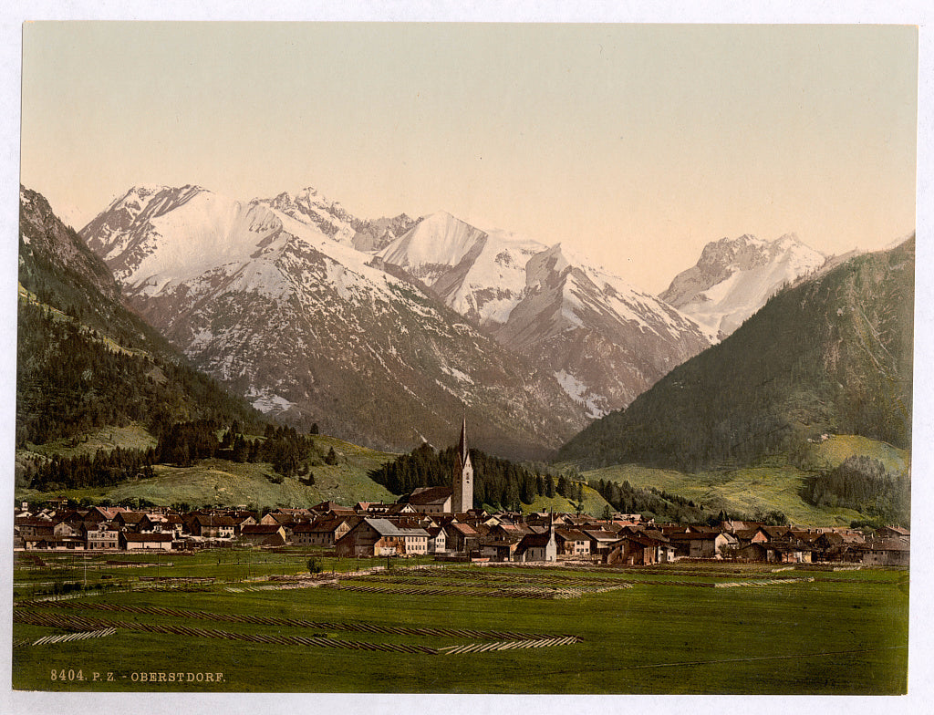 A picture of Oberstdorf, Bavaria, Germany