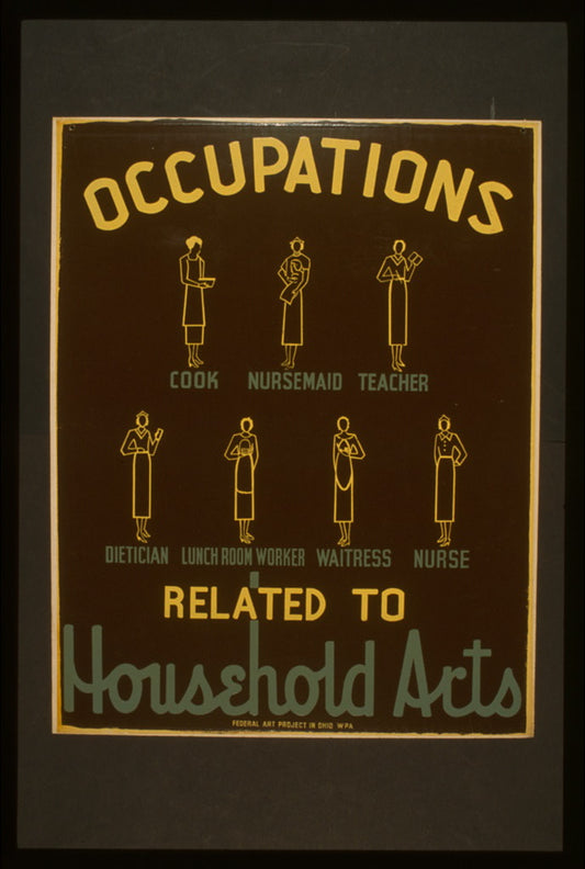 A picture of Occupations related to household arts