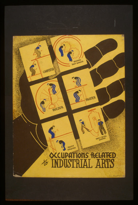 A picture of Occupations related to industrial arts