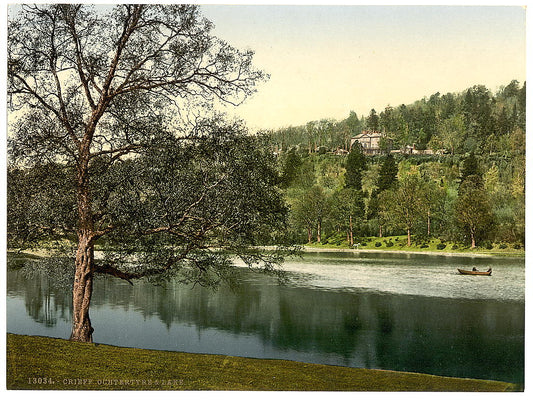 A picture of Ochtertyre and Lake, Creiff (i.e. Crieff), Scotland