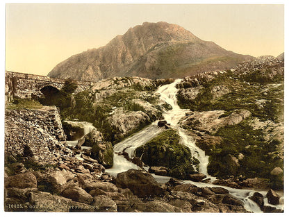 A picture of Ogwen Falls, Nant Francon (i.e. Nant Ffrancon) Pass, Wales