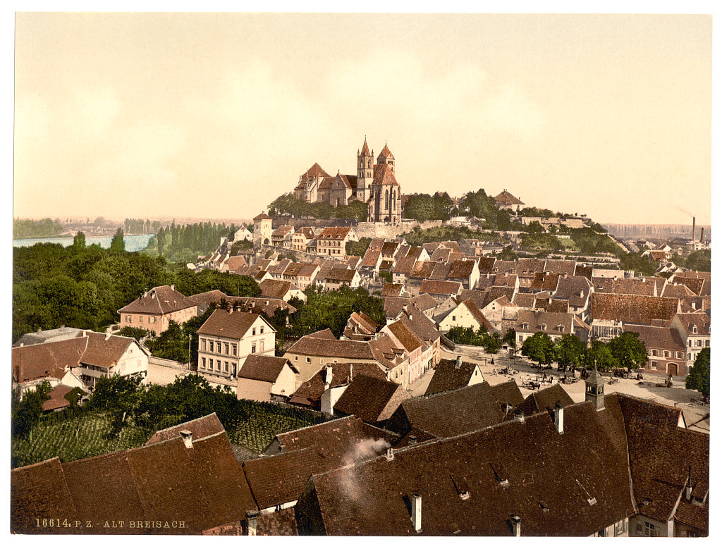 A picture of Old Breisach, Black Forest, Baden, Germany