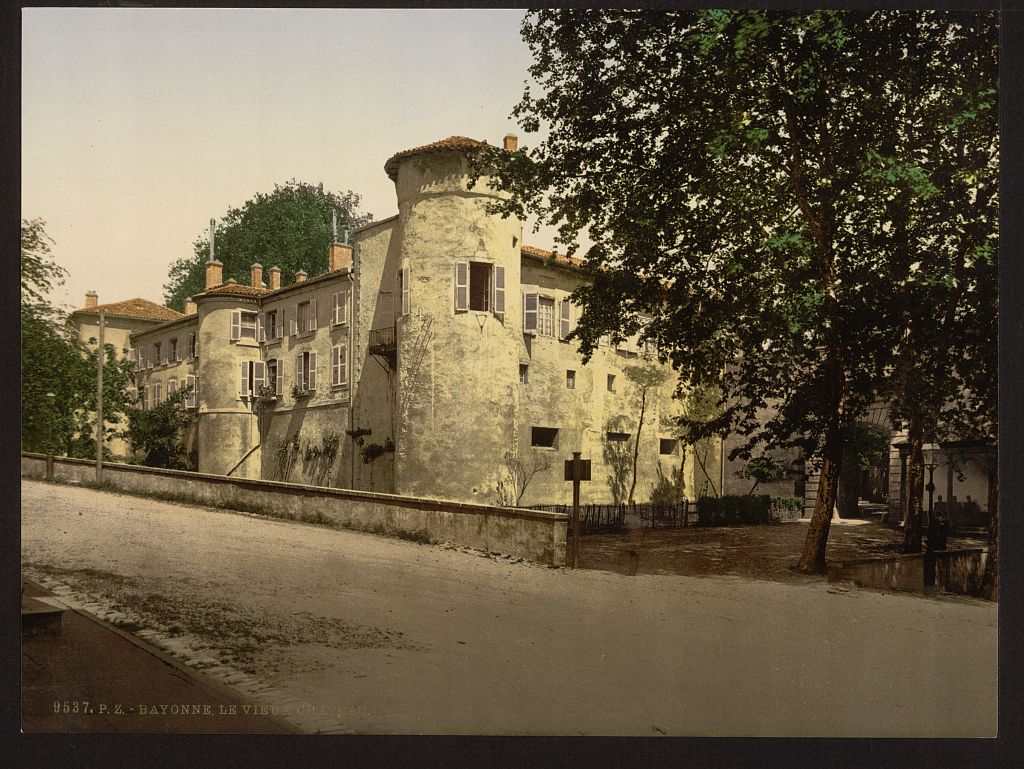 A picture of Old castle, Bayonne, Pyrenees, France