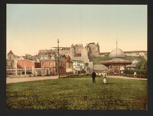 A picture of Old castle, Dieppe, France