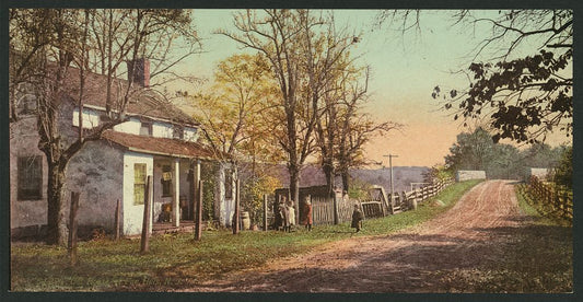 A picture of Old house at Far Hills, N.J.