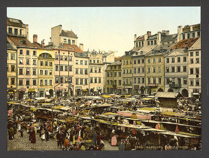 A picture of Old part of town, Warsaw, Poland