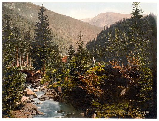 A picture of Old St. Peter, part of the Klausenwasser, Riesengebirge, Germany