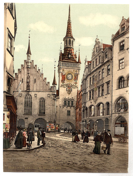 A picture of Old Town Hall, Munich, Bavaria, Germany
