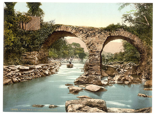 A picture of Old Weir Bridge. Killarney. County Kerry, Ireland