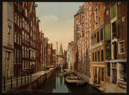 A picture of Old Zÿds, the Kolk (canal), Amsterdam, Holland