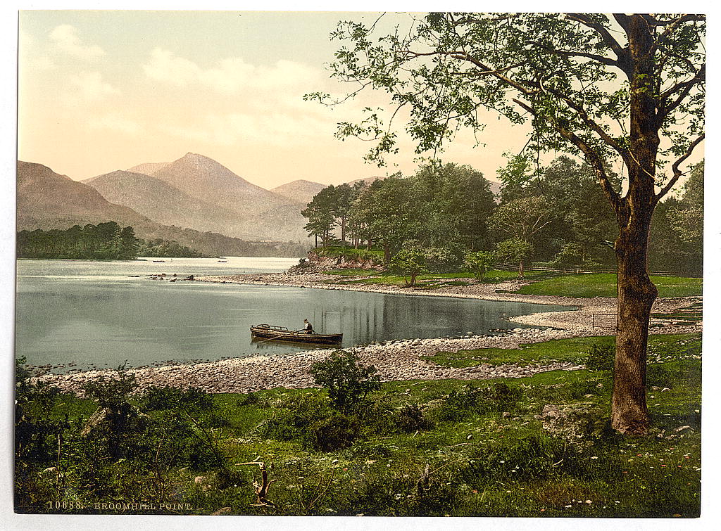 A picture of On Derwentwater, Broomhill Point, Lake District, England