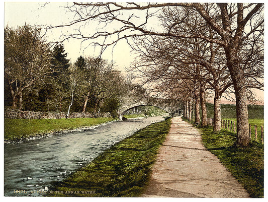 A picture of On the Annan water, Moffat, Scotland