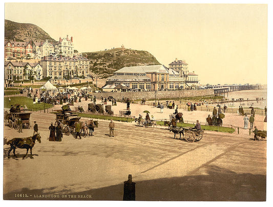 A picture of On the beach, Llandudno, Wales