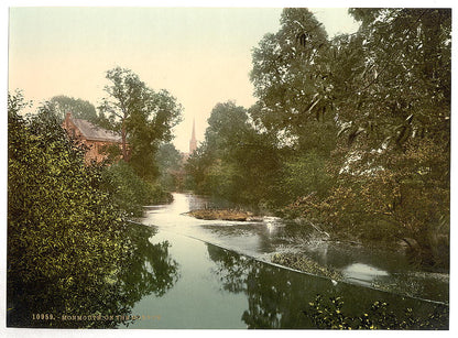 A picture of On the Monnow, Monmouth, Wales