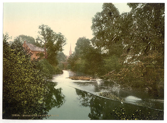 A picture of On the Monnow, Monmouth, Wales