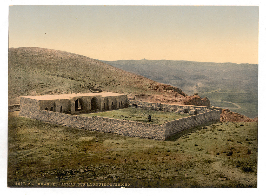 A picture of On the road to Jericho, Khan-el-Ahmar, Holy Land, (i.e., West Bank)