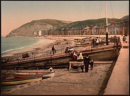 A picture of On the sands, Aberystwith, Wales