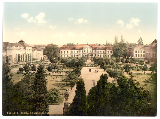 A picture of Orangery Garden, Gotha, Thuringia, Germany