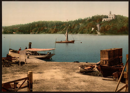 A picture of Oscarshal, (i.e., Oscarshall) Christiania, Norway