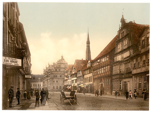 A picture of Osterstrasse, Hameln, Hanover, Germany