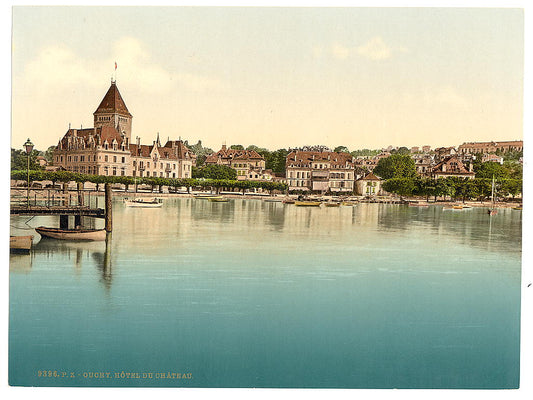 A picture of Ouchy, Hotel de Chateaux, Geneva Lake, Switzerland