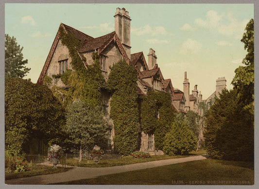 A picture of Oxford. Worcester College