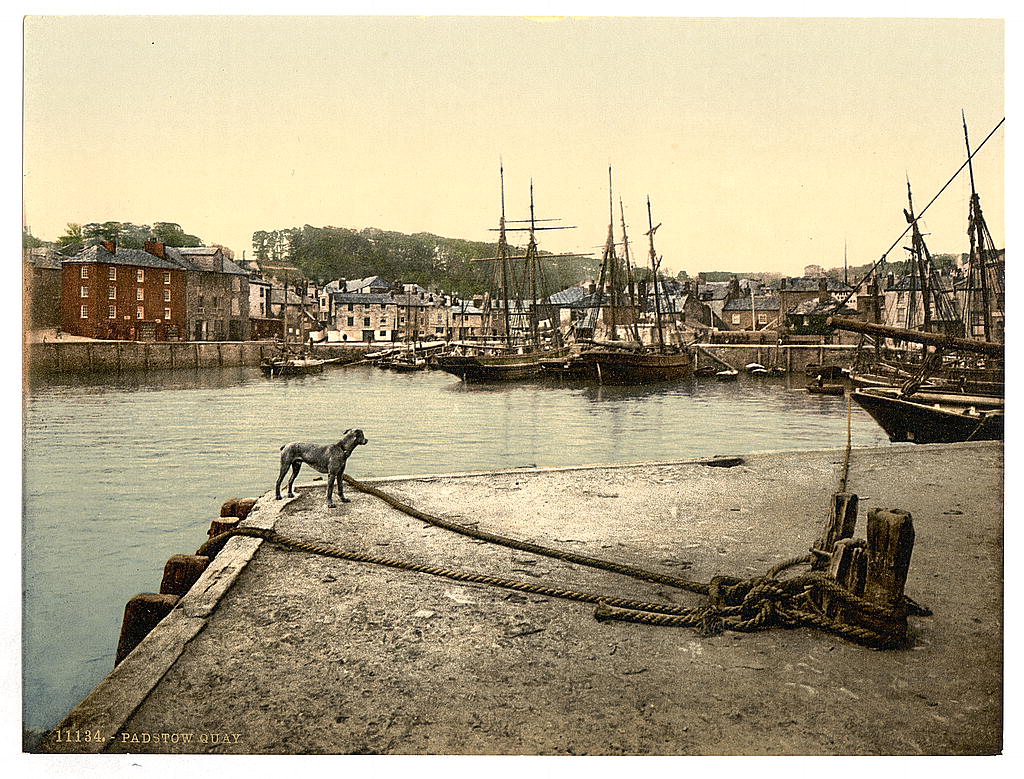 A picture of Padstow Quay, Cornwall, England