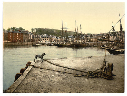 A picture of Padstow Quay, Cornwall, England