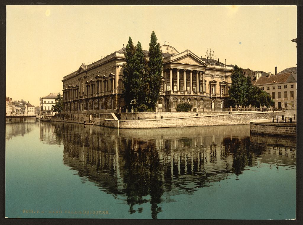 A picture of Palais de Justice, Ghent, Belgium