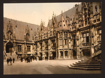 A picture of Palais de Justice, Rouen, France