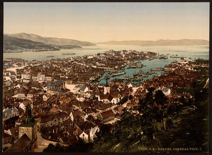 A picture of Panoramic view, II, Bergen, Norway