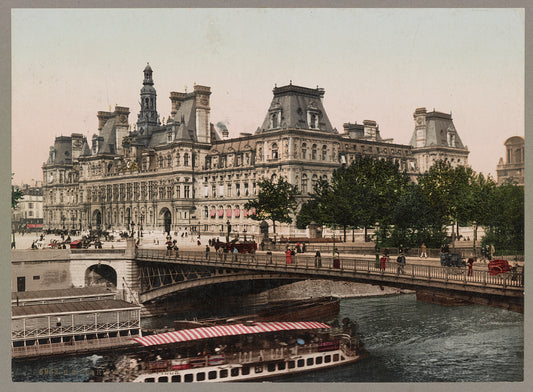 A picture of Paris. Hôtel de Ville