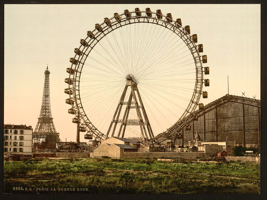 A picture of Paris la grande roue