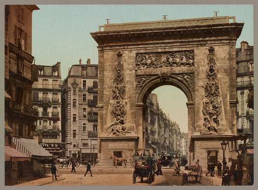 A picture of Paris. Porte St. Denis