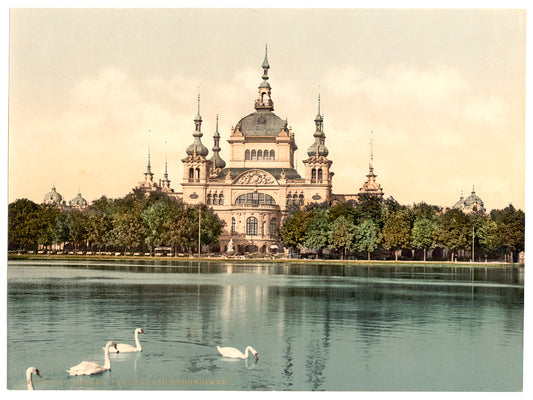 A picture of Park Keeper's house in Berger's Park, Bremen, Germany