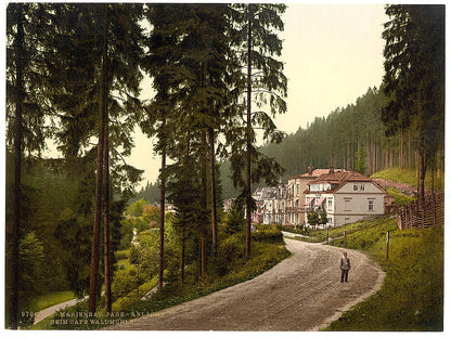 A picture of Park, Marienbad, Bohemia, Austro-Hungary